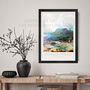 Harrison Stickle And Stickle Tarn Lake District Poster Print, thumbnail 1 of 3
