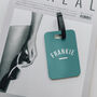 Teal Personalised Passport Cover, thumbnail 3 of 3