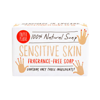 100% Natural Vegan Sensitive Skin Cleansing Bar, 5 of 5