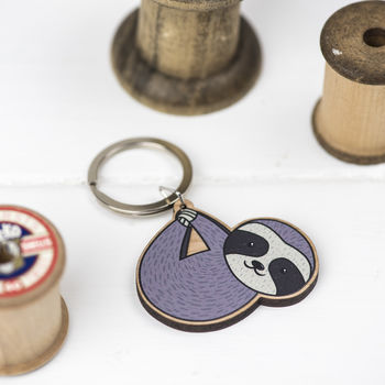 ty sloth keychain