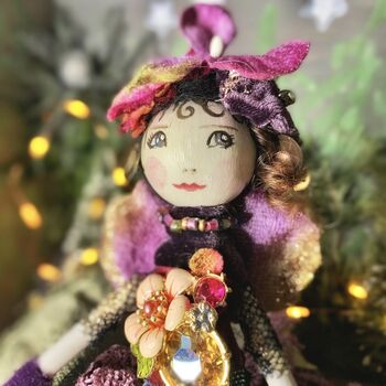 Personalised Opulent Christmas Fairy, 6 of 11
