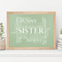 Custom Made Personalised Word Typography Print, thumbnail 7 of 12