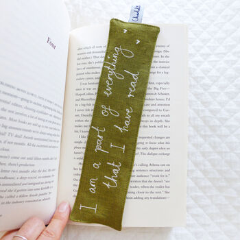 Personalised Name Embroidered Bookmark, 6 of 8