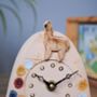 Llama / Alpaca Mantel Ceramic Clock, thumbnail 4 of 7
