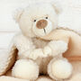 Bear Baby Gift Set, Toy Soother And Rattle, thumbnail 2 of 8