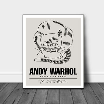 Andy Warhol Cat Called Sam Art Print, 2 of 3