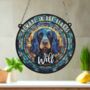 Working Cocker Spaniel Black Memorial Suncatcher, thumbnail 3 of 6