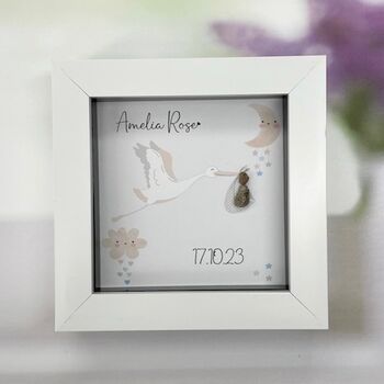 Personalised New Baby Pebble Picture, 2 of 3