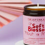 Soft Blossom, Fruit And Musk Soy Wax Candle, thumbnail 4 of 8