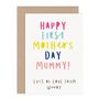 Personalised First Mothers Day Card, thumbnail 2 of 2