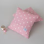 Personalised Sprig Print Butterfly Cushion, thumbnail 5 of 10