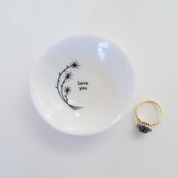 Porcelain Ring / Trinket Dish ~ Boxed, 2 of 11