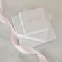 Personalised Bridesmaid Pearl Necklace Gift Box, thumbnail 5 of 5