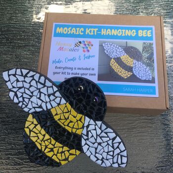 Bee Mosaic Craft Kit, 2 of 3