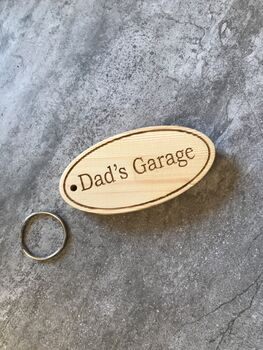 Custom Made Wooden Key Rings, 2 of 5