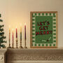 Let's Get Merry Christmas Festive Print, thumbnail 1 of 9