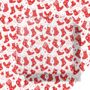 Christmas Red Stockings Wrapping Paper, thumbnail 2 of 2