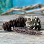 Vintage Pinecone Decorations Ltew002, thumbnail 3 of 8