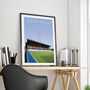 Copthall / Stonex Stadium Saracens Rugby Poster, thumbnail 1 of 9