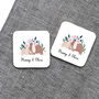 Mummy And Me Personalised Coasters, thumbnail 1 of 2