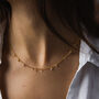 Scattered Pearl Necklace On Fine Chain, thumbnail 1 of 3