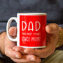 'Best Thing Since Mum' Funny Mug For Dad, thumbnail 3 of 3