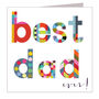 Glossy Best Dad Card, thumbnail 2 of 5