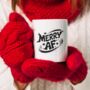 Merry Af | Christmas Mug, thumbnail 1 of 5