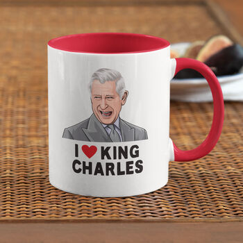 I Love King Charles Coronation Mug Souvenir Collection, 5 of 7