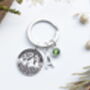Personalised Wanderlust Keyring Travel Gift, Adventure Accessory, thumbnail 2 of 8