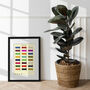40th Birthday Gift Colours Of 1985 Customized, thumbnail 4 of 10