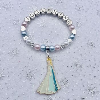 Personalised Princess Or Fairy Charm Bracelet, 10 of 12
