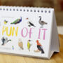 *New* 2027 'For The Pun Of It' Desk Calendar UK Edition, thumbnail 2 of 2