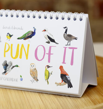 *New* 2027 'For The Pun Of It' Desk Calendar UK Edition, 2 of 2