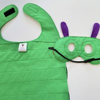 Felt Hungry Caterpillar Costume For Kids And Adults, 9 of 11