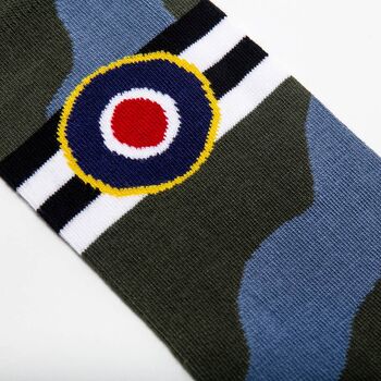 Wwii British Icons Pack Of Gift Socks, 9 of 11