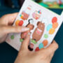 Personalised Capybara Birthday Pop Out Card, thumbnail 5 of 5
