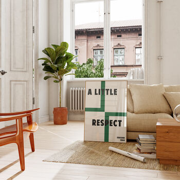 A Little Respect 80's Art Print, 4 of 4