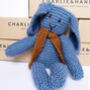 Cuddly Rabbit Beginners Knitting Pattern, thumbnail 1 of 2