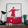 Virgil Van Djik Liverpool Poster Print, thumbnail 1 of 4