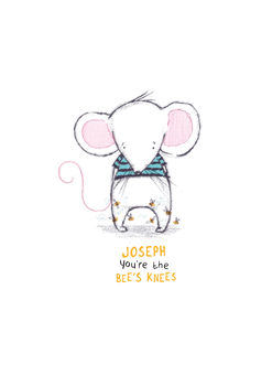 Personalised 'You're The Bee's Knees' Card, 2 of 4
