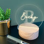 Personalised Name Mini Desk Lamp, thumbnail 1 of 6