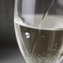 Personalised Mr And Mrs Swarovski Champagne Flutes, thumbnail 3 of 8