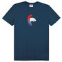 Over And Out Navy Car T Shirt, thumbnail 3 of 5