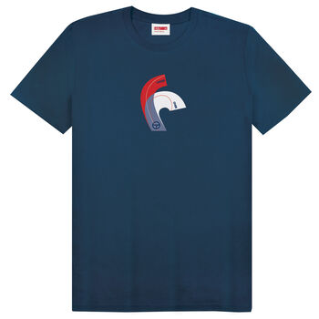 Over And Out Navy Car T Shirt, 3 of 5