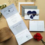 Heart Wedding Invitations Sample, thumbnail 1 of 12