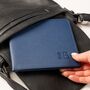 Eco Friendly Disabled Blue Badge Parking Permit Wallet Made From Recycled Bottles In Navy, thumbnail 5 of 8
