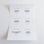 8cm X 8cm Waterproof Organisation Labels For The Home, thumbnail 10 of 10