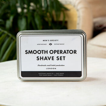 Smooth Operator Shaving Gift Set For Him, 2 of 3