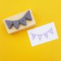 Summer Party Bunting Rubber Stamp, thumbnail 3 of 3